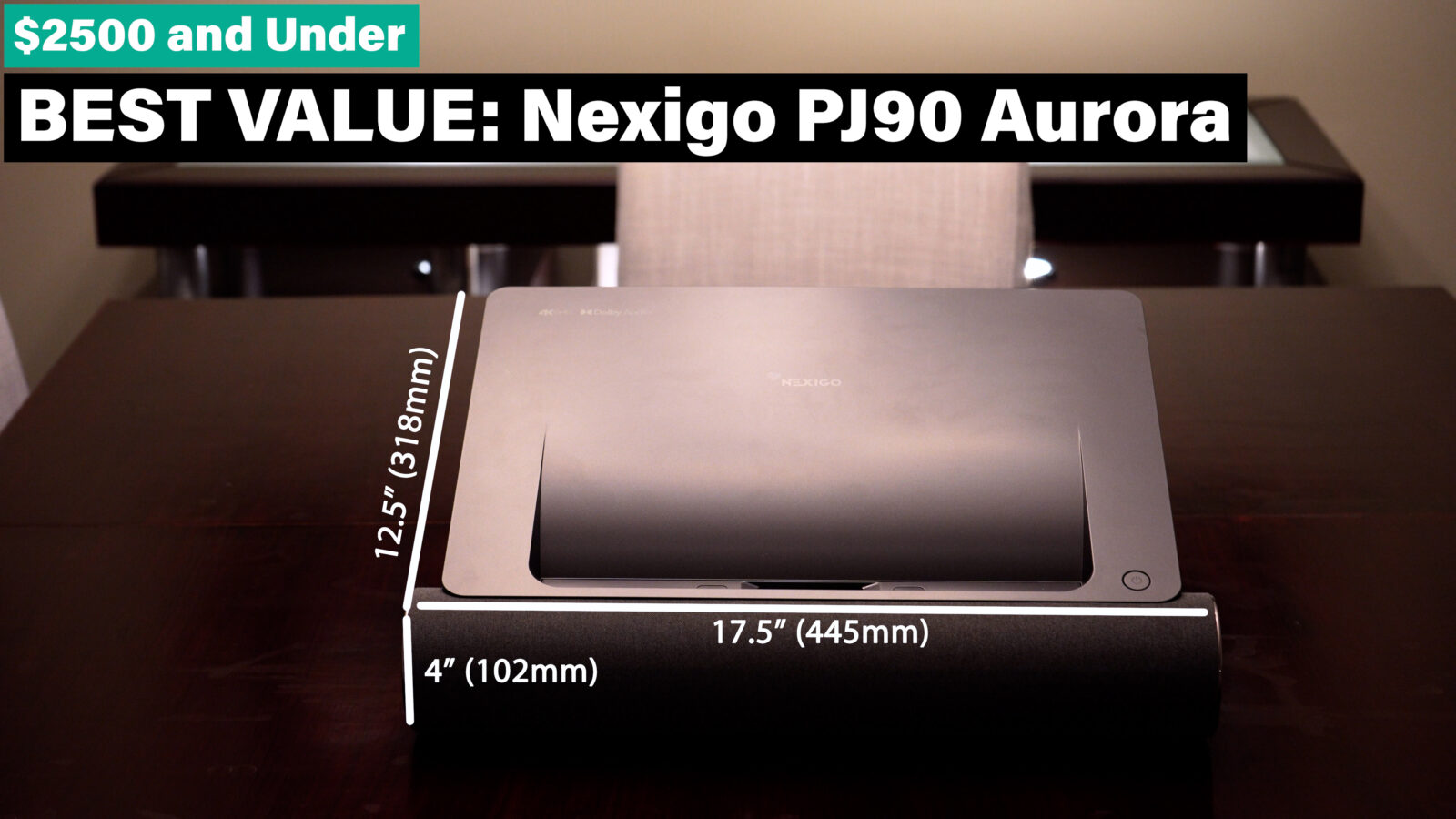 Best Ultra Short Throw Projectors 2022 AWOL LTV3500, FORMOVIE