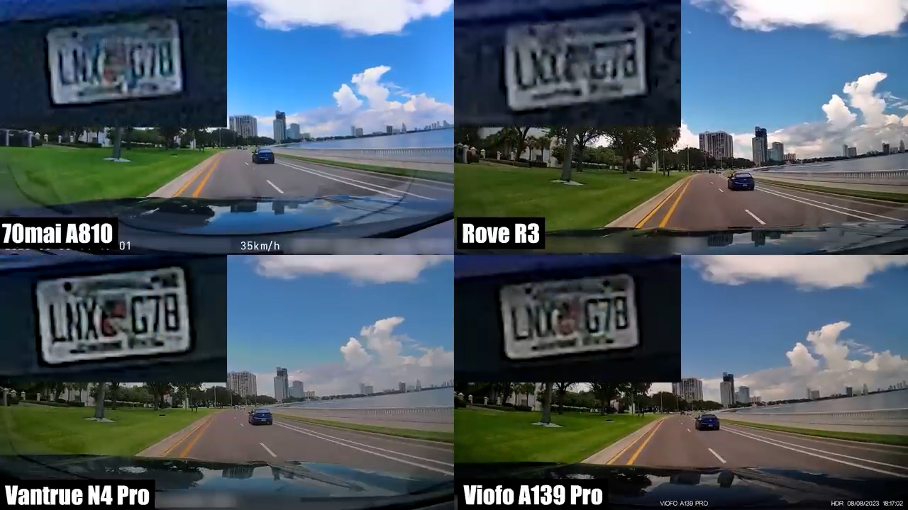 Ultimate Dashcam Comparison 2023: License Plate Reading is HERE