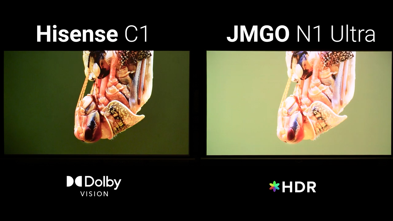 Which is better Hisense C1 vs JMGO N1 Ultra? All-In-One Lifestyle
