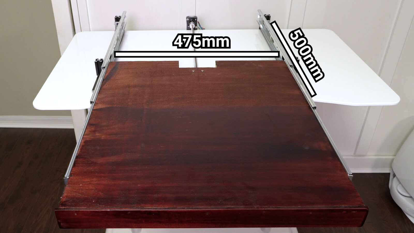 DIY Motorized Ultra Short Throw Projector Shelf The Hook Up